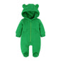 Kids Tales Little Bear Cotton-Blend Zip Baby Romper
