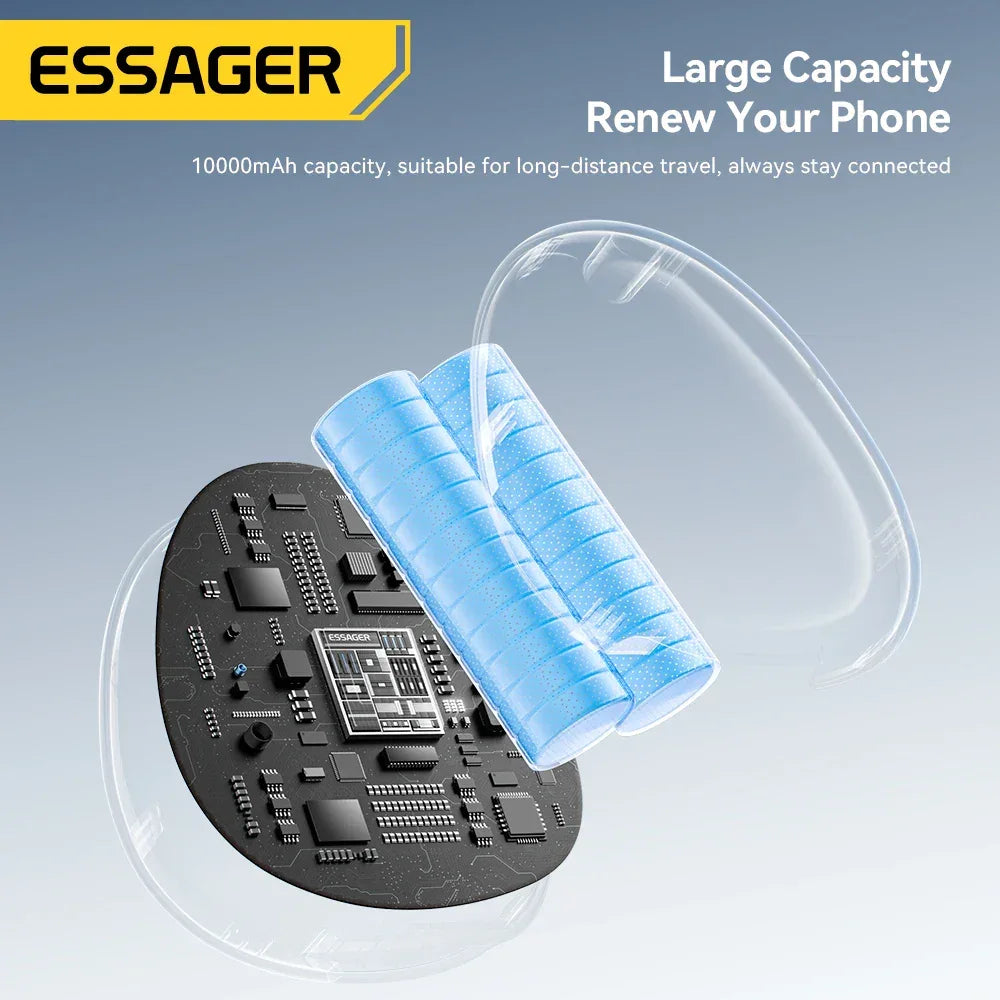 Essager 10000mAh Digital Display Power Bank - ShopHub