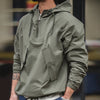Maden M43 Parka Dark Green Deck Coat for Men Spring and Autumn Solid Color Hooded Sweatshirt Male Urban Outdoor Loose Jacket
