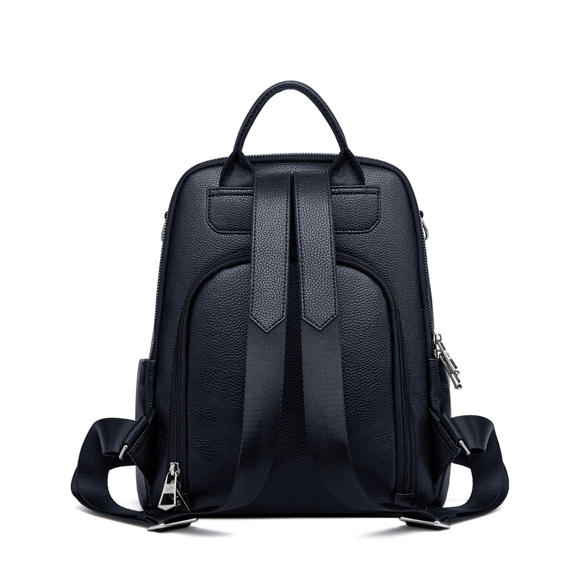 ZOOLER HOT Full Genuine Leather Backpack Women Fashion Backpack Black College Girls Bags Zipper Design Real Leather Bags #hs222