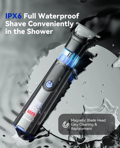 Kensen S38 Electric Hair Trimmer for Men 6 in 1 Body Hair Shaver