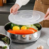 Large Stainless Steel Mixing Bowls - Rust Resistant Kitchen Utensils for Dough, Pasta, Vegetables, and Soups