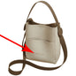 FOXER Split Leather Crossbody Shoulder Bag