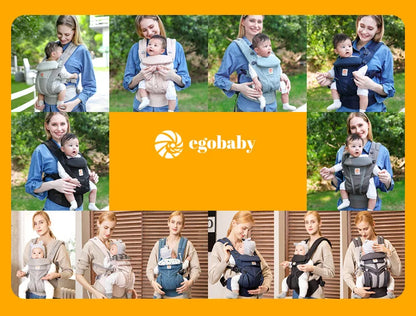 Egobaby 360 Omni Baby Carrier Cotton Breathable Ergonomic Backpacks Holder Shoulder Waist Belt Sling Suspenders