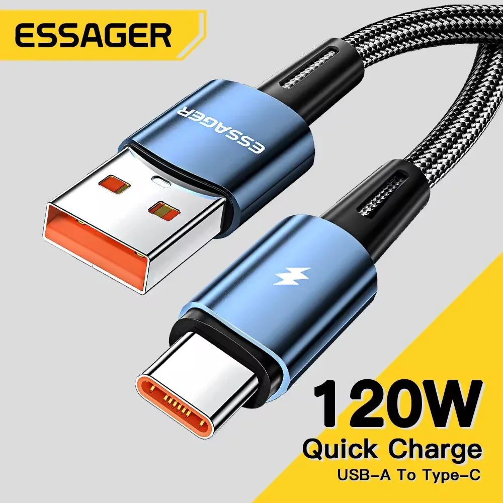 Essager 120W USB Type C Cable - ShopHub
