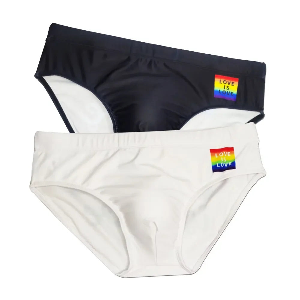 UXH LGBT Men's Swim Briefs - ShopHub