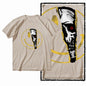 G25 Beige Cotton Streetwear COOLMIND Graphic Men T-shirt | Big Size Cool Vintage O-neck Men's Tee Tshirt