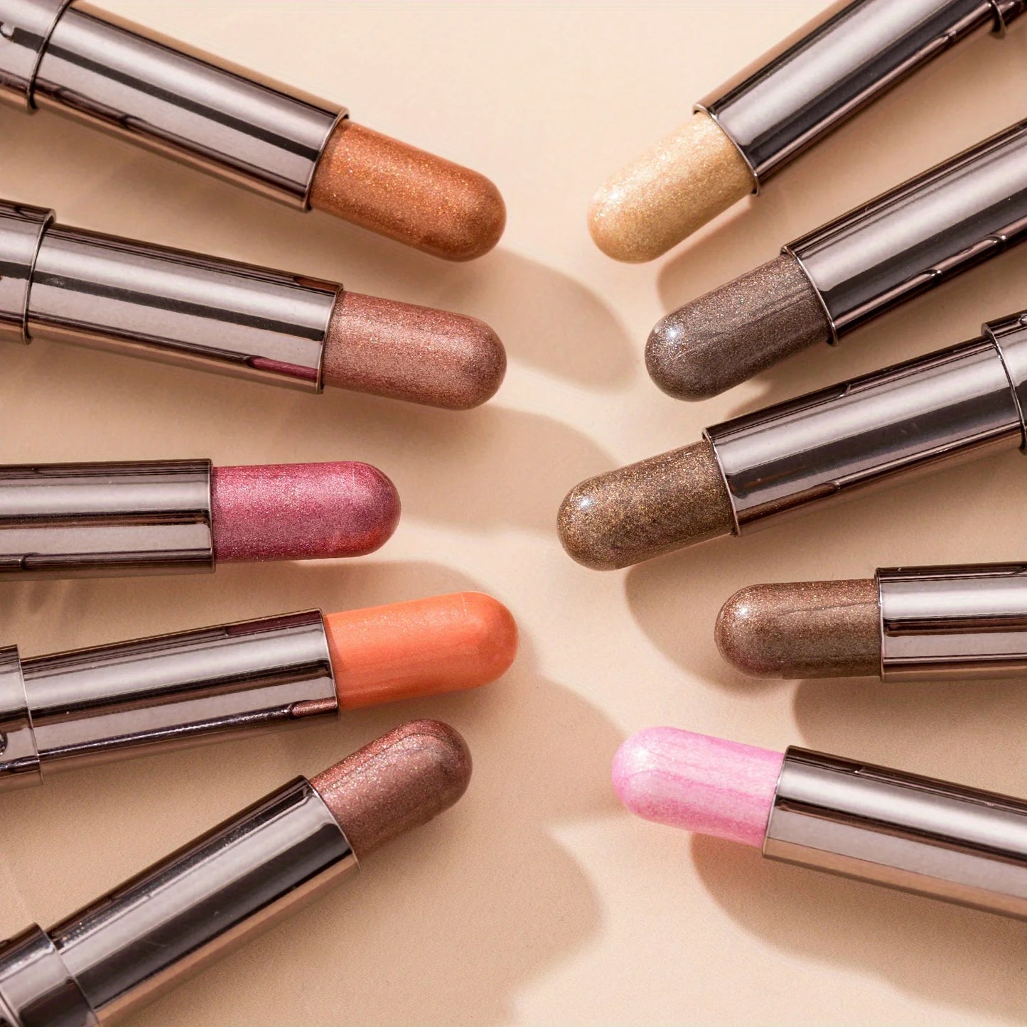 BEAUTY GLAZED 10 Colour Eyeshadow Sticks