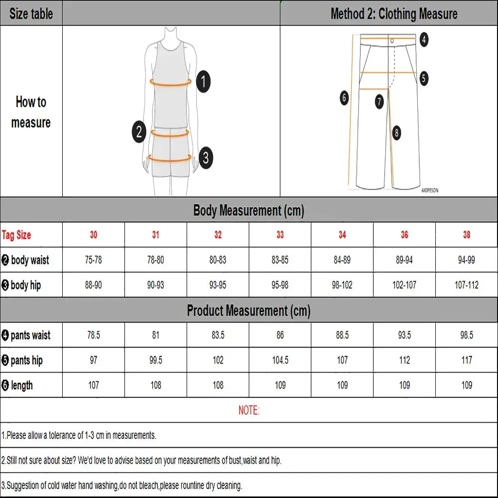 AIOPESON's Casual Cotton Men Trousers - ShopHub