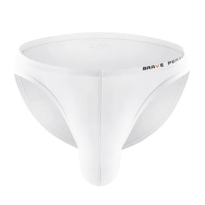 BRAVE PERSON Sexy Men's Underwear Big Penis Pouch Briefs Bikini Nylon Underpants