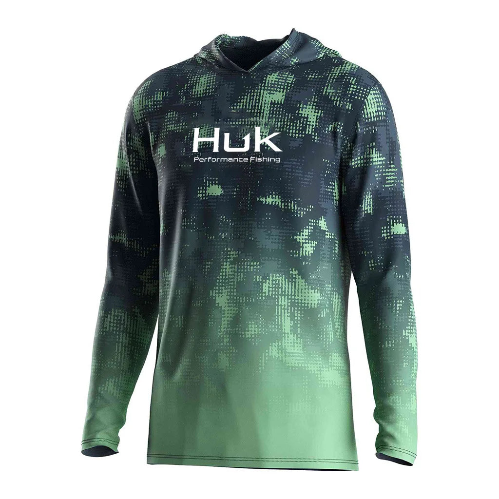 Mens Fishing UV Protection Hoodie - Lightweight Outdoor 3D Printing Nerve Cells Casual Streetwear