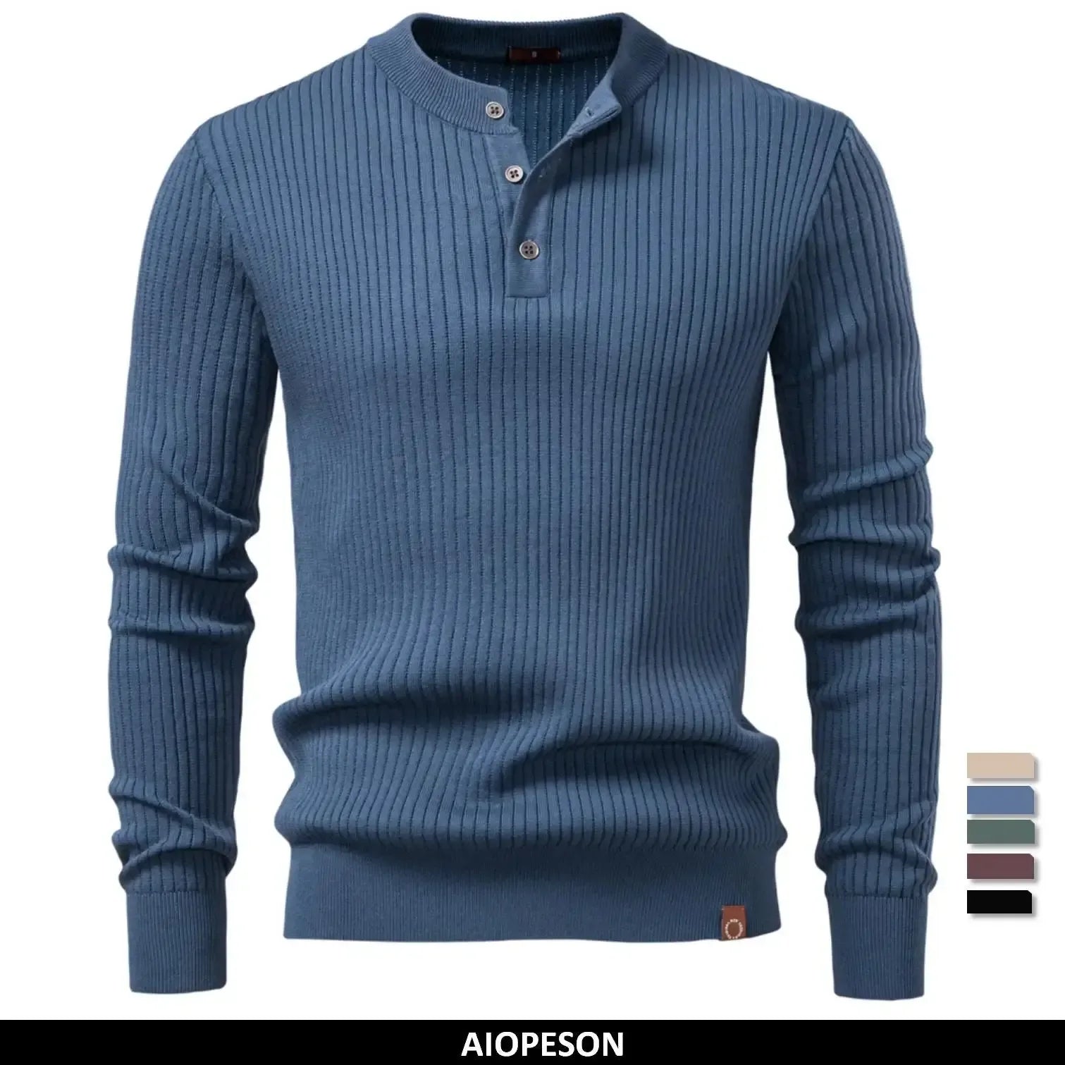 AIOPESON Men's Long Sleeve Shirts - ShopHub
