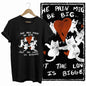 COOLMIND Cat Lover Graphic Cotton T-Shirt | Women's Relaxed Fit