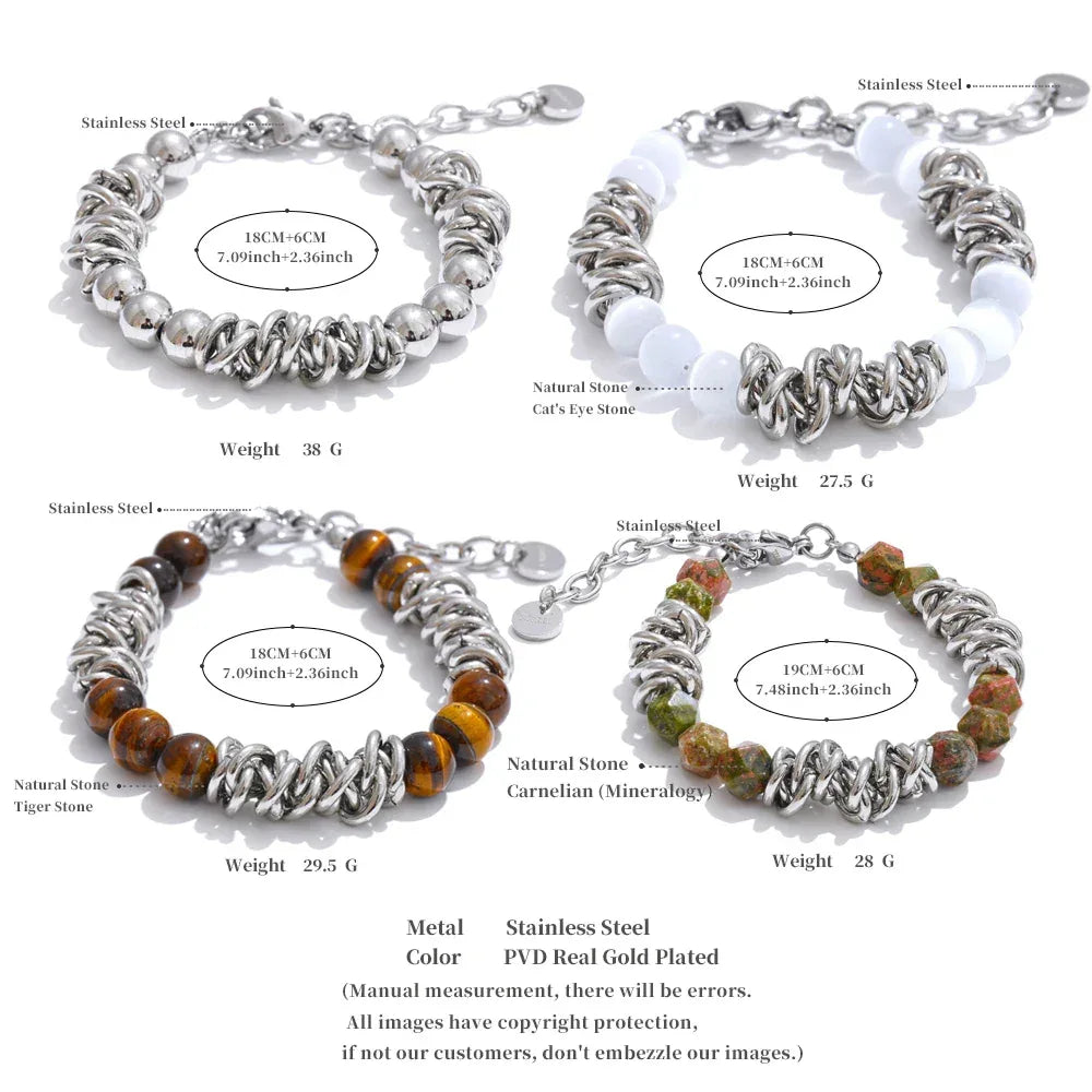 Fashion Handmade Jewelry Men's Bracelet - ShopHub