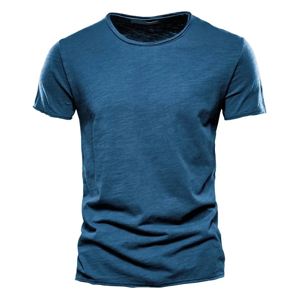 AIOPESON 100% Cotton Men's T-Shirts - ShopHub