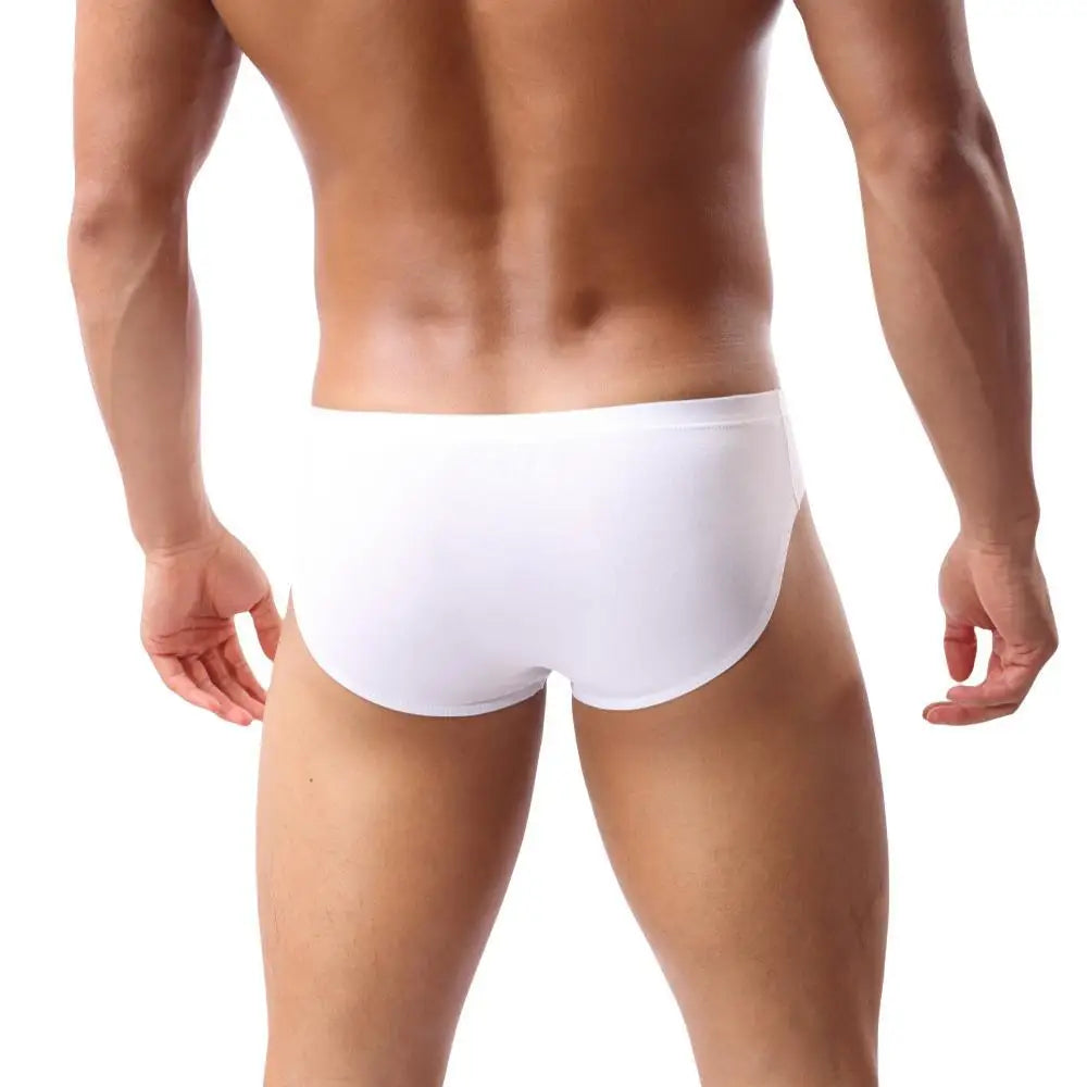 BRAVE PERSON Sexy Men's Briefs Cotton Underwear U Convex Pouch Low Waist