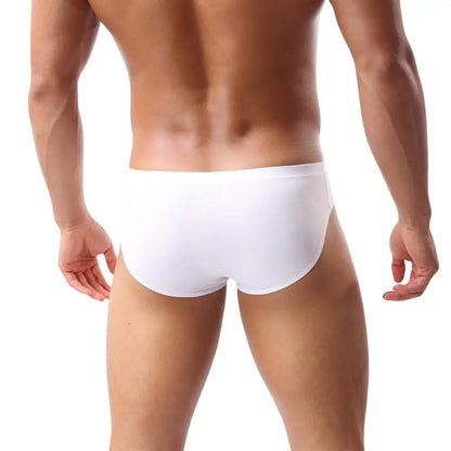 BRAVE PERSON Sexy Men's Briefs Cotton Underwear U Convex Pouch Low Waist