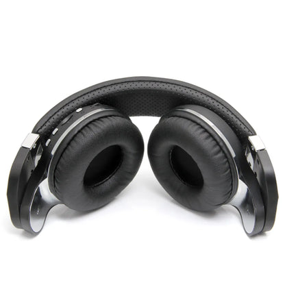 Bluetooth T2+ Headphone Wireless Foldable Sports Earphone with HIFI Sound, 57mm Strong Bass, and SD Card Slot