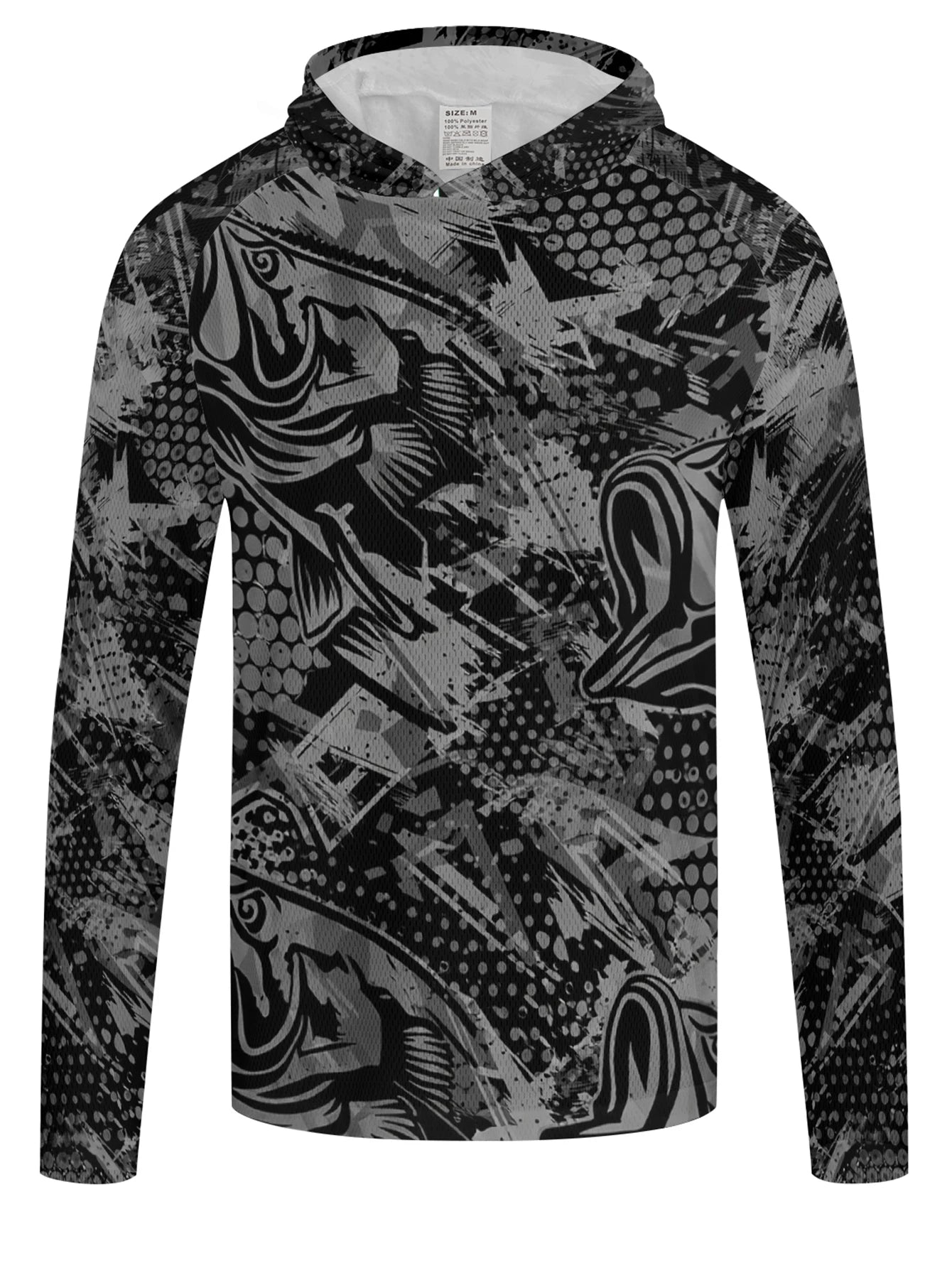 Men's Fishing Shirt Hoodie