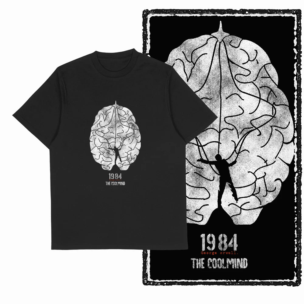 COOLMIND X0009 Anti-War Graphic Cotton Tee