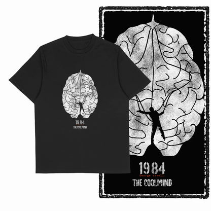 COOLMIND X0001 1984 Graphic Cotton Tee