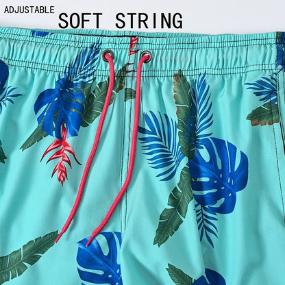 Men's Datifer 2026 summer boardshorts by ShopHub NZ with breathable mesh liner, pockets, quick-dry fabric for gym or swim activities.