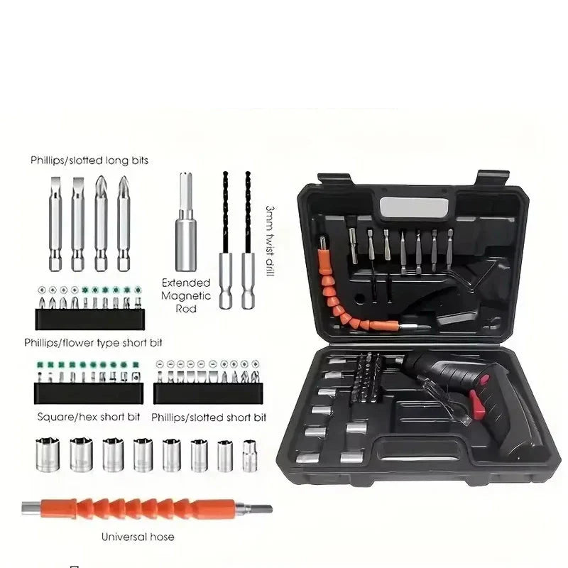 Rechargeable Electric Screwdriver Set Habicare