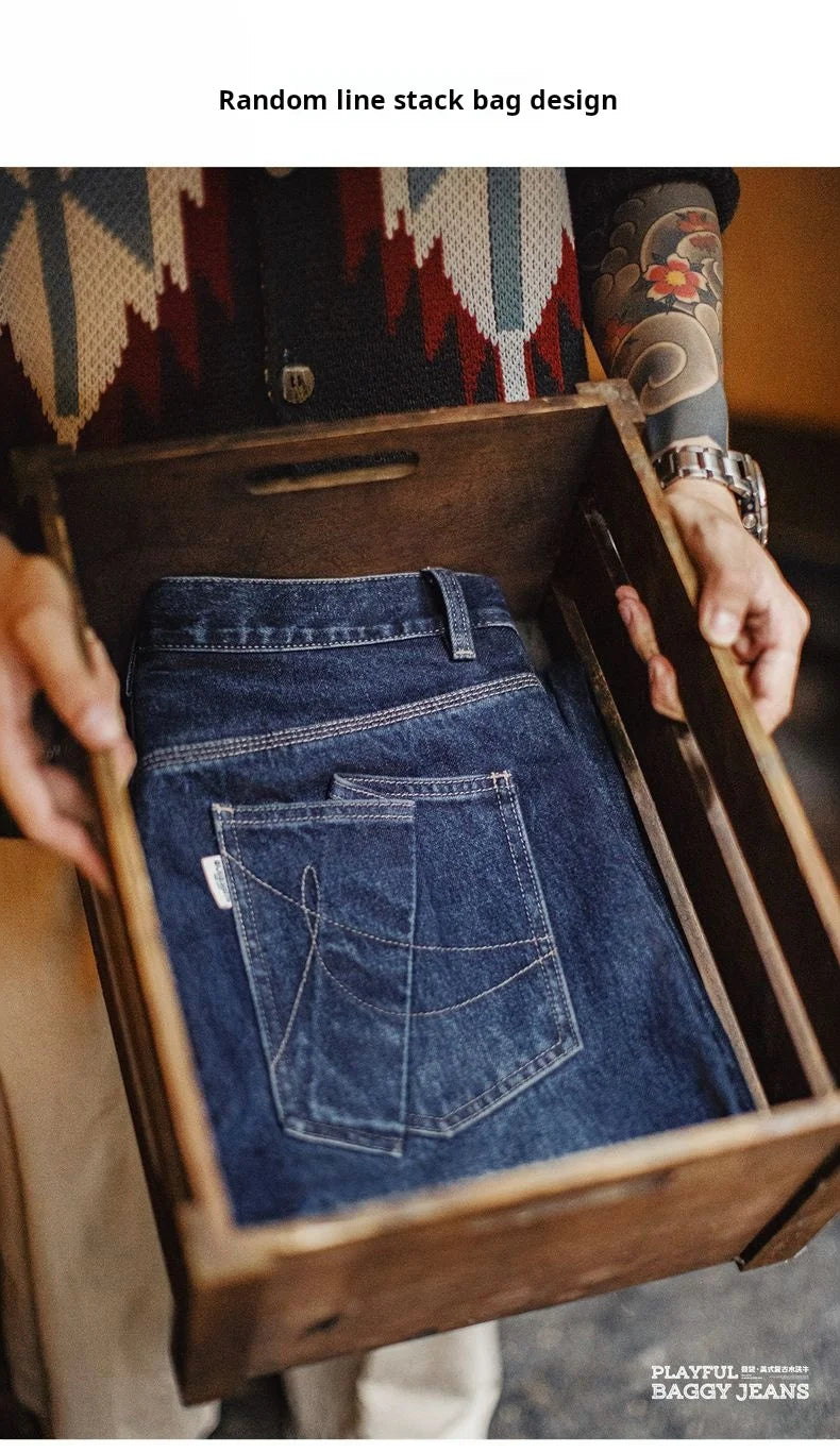 Maden 13.9oz Vintage Baggy Jeans