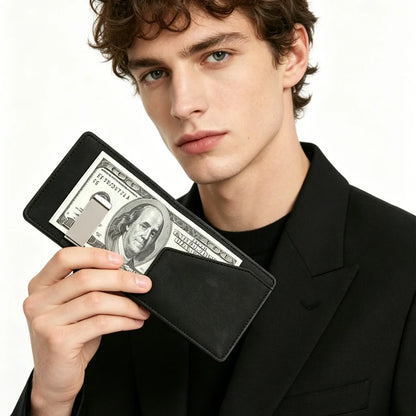 Slim Thin Card Holder Money Clip Wallets