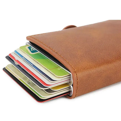 Carbon Fiber Anti Rfid Credit Card Holder