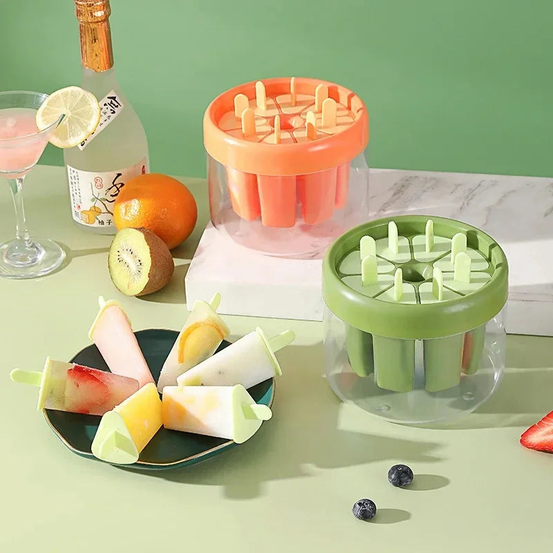 Ice Cream Popsicle Mold - DIY Popsicle Maker for Summer Parties, Camping, and Picnic Fun