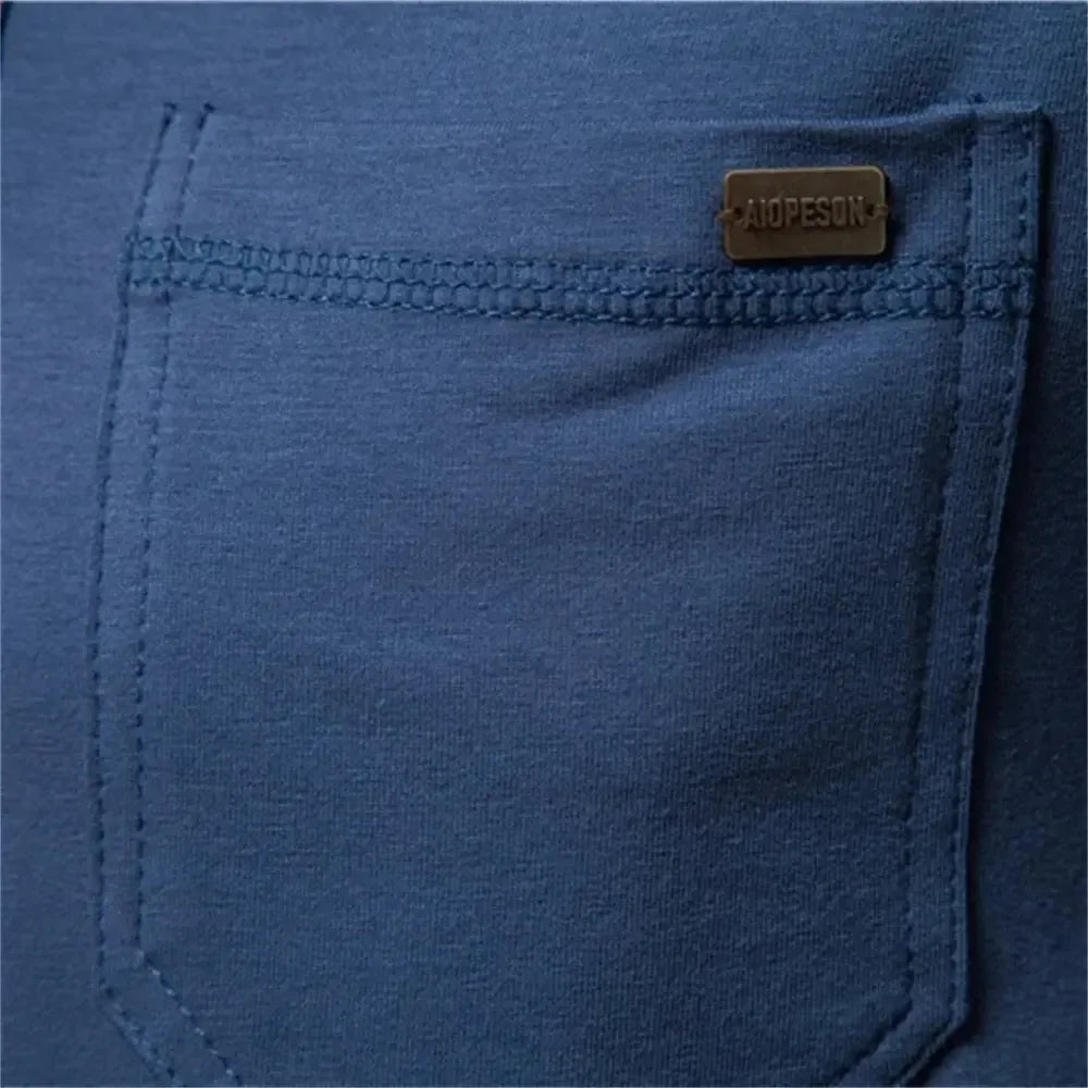 AIOPESON Cotton V-Neck T-Shirts - ShopHub