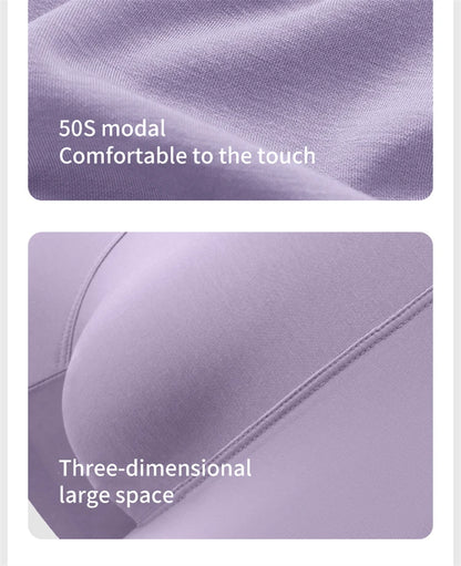 MiiOW Modal Men's Boxer Briefs 3pcs Set - Silky 50S Antibacterial Underwear
