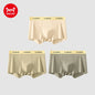 MiiOW Silky Ice Silk Men Boxers - 3Pcs