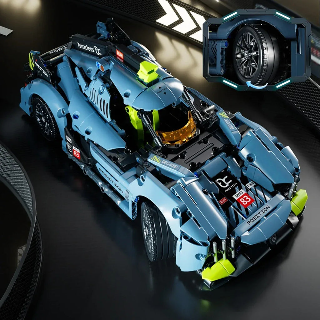 TOYLINX 1:14 Racing Car Building Blocks - ShopHub