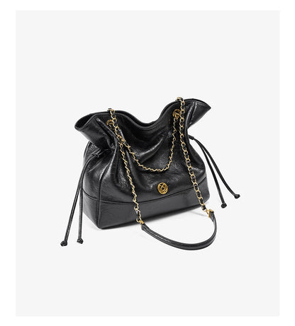 FOXER Luxury Genuine Leather Shoulder Bag