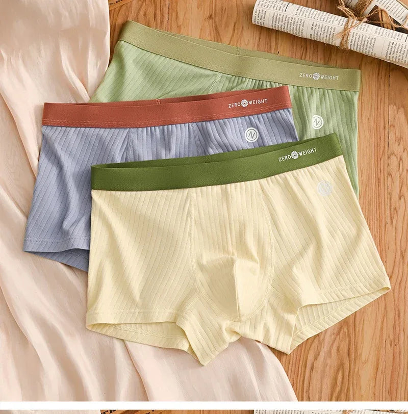 Men's Cotton Boxer Shorts - ShopHub