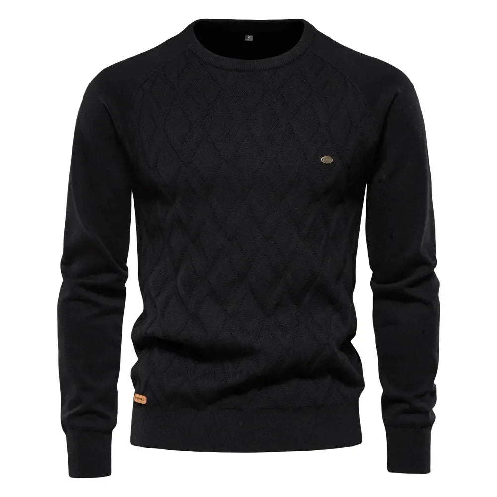 AIOPESON Argyle Basic Men Sweaters - ShopHub