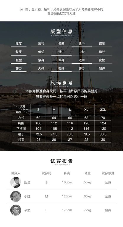 Maden Heavyweight Twill Fabric Four-pocket Chore Coat for Men Khaki Color Turn-down Collar Utility Jacket Male Autumn Jackets
