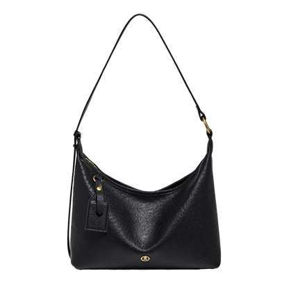 FOXER Genuine Leather Hobo Bag Lady Vintage Commuter Shoulder Bag Large Capacity Soft Leather Women Underarm Bag For Daily