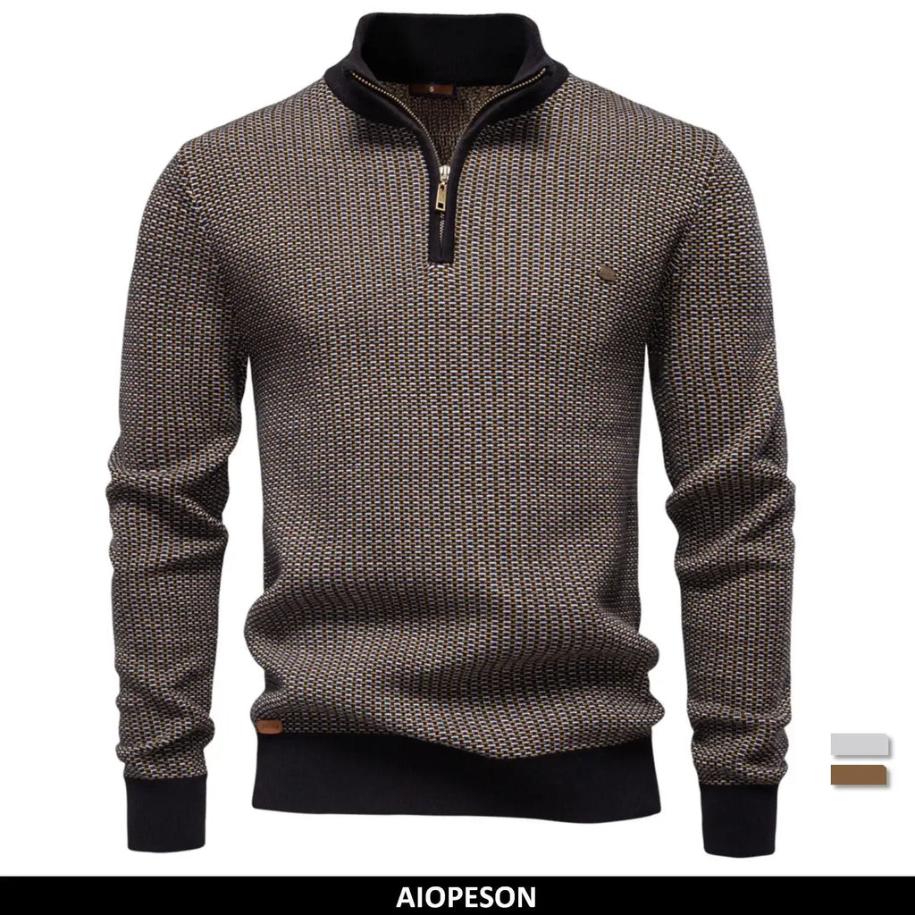 AIOPESON's Mock Neck Sweaters - ShopHub