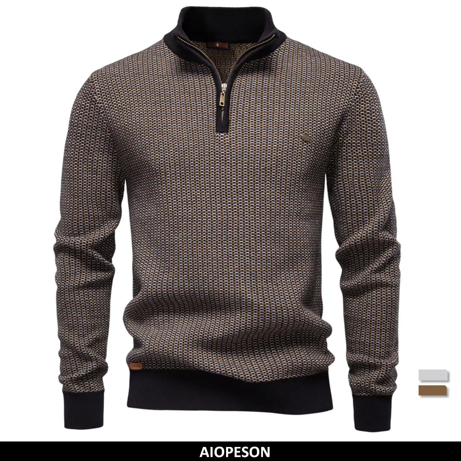 AIOPESON's Mock Neck Sweaters - ShopHub