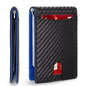 Rfid Carbon Fiber Men Wallets Man Card Holder Money Bag Slim Thin Mini Wallet Male Small Short Purse Black Walet Billfold Vallet