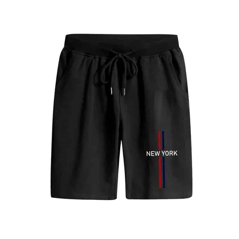 Men's Casual Tracksuit - Crew Neck T-shirt and Sports Shorts for Spring Summer Comfort and Style