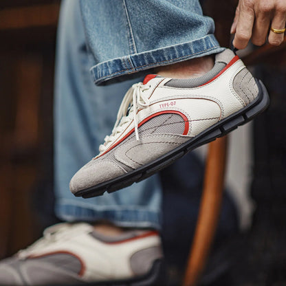 MADEN Speedway Unisex Retro Racing Trainers