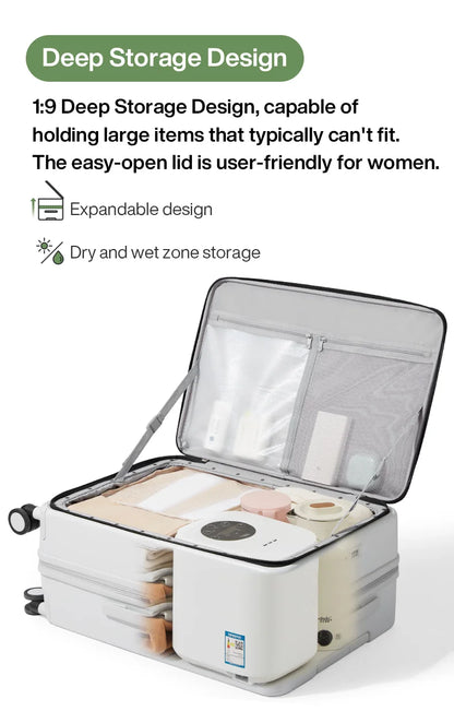 Mixi Expandable Carry On Luggage