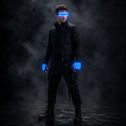 JAEOOGY 190 LED Performance Mask & Glove Set