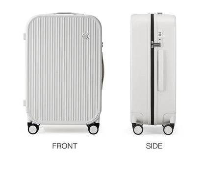 Mixi Striped Travel Luggage 16", 20", 24", and 26"