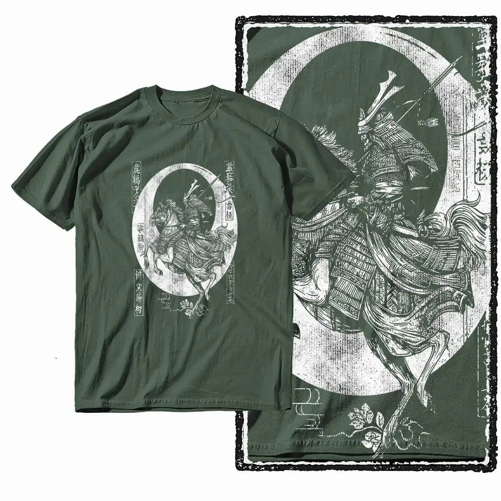 G28 Army Green Cotton Cool Dragon Graphic Men T-shirt |  Streetwear Big Size Vintage O-neck men's Tee Tshirt