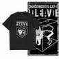 COOLMIND 100% Cotton Short Sleeve Cool Cat Print Men Tshirt Casual Summer Loose Men Cat T Shirt o-neck t-shirt Men Tee Shirts